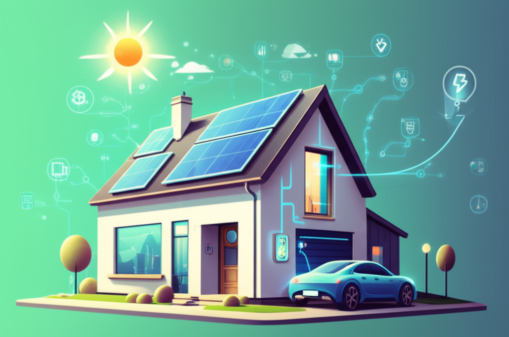 Casa Inteligente con Energía Solar: Ahorro Sostenible con Edotec