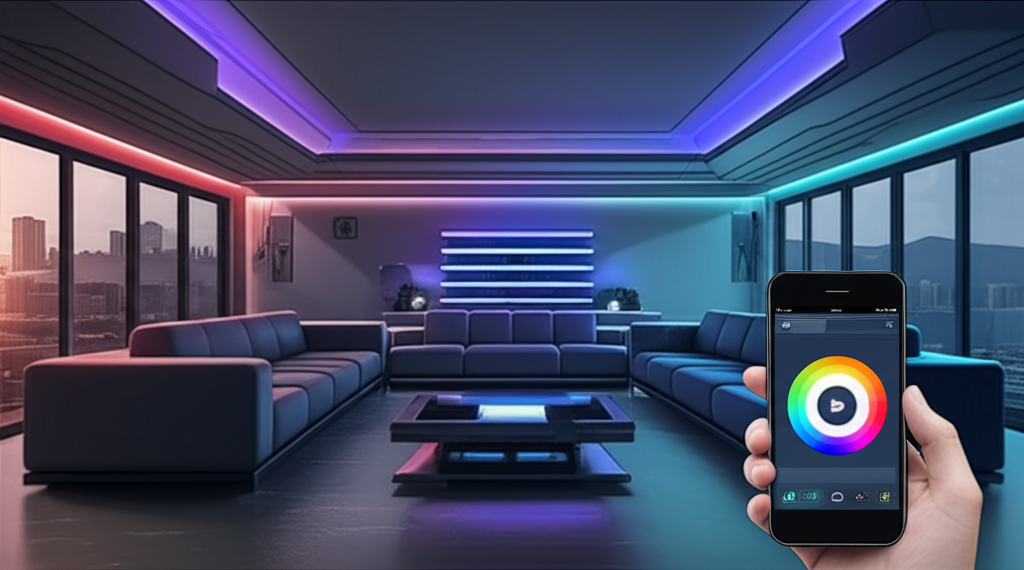 Iluminación Inteligente y Tiras LED: Crea Ambientes Perfectos en Casa