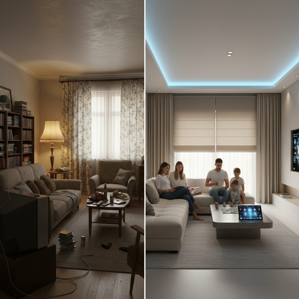 Domótica en Acción: Casos Reales de Casas Automatizadas Antes y Después