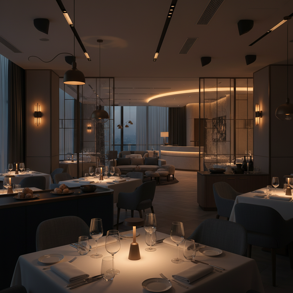 Iluminación Inteligente en Hostelería: Confort, Ambiente y Ahorro Energético