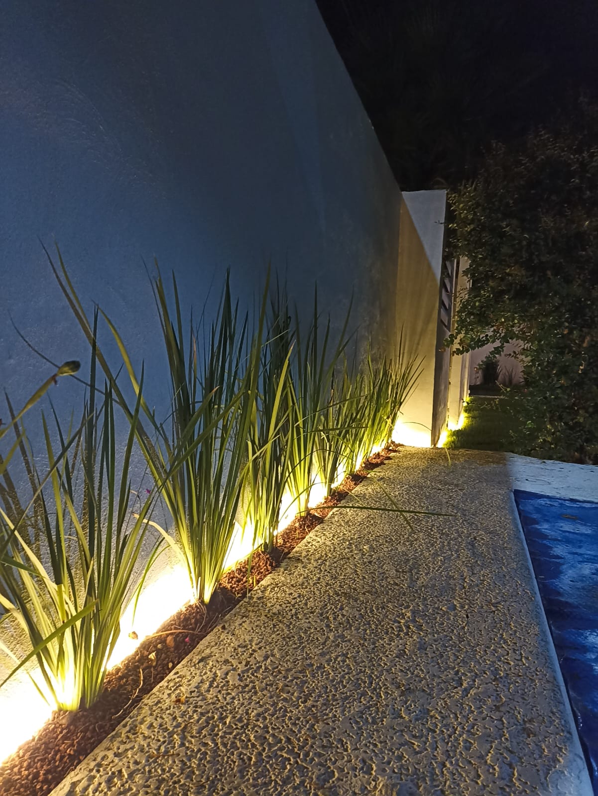 Iluminación LED de jardín